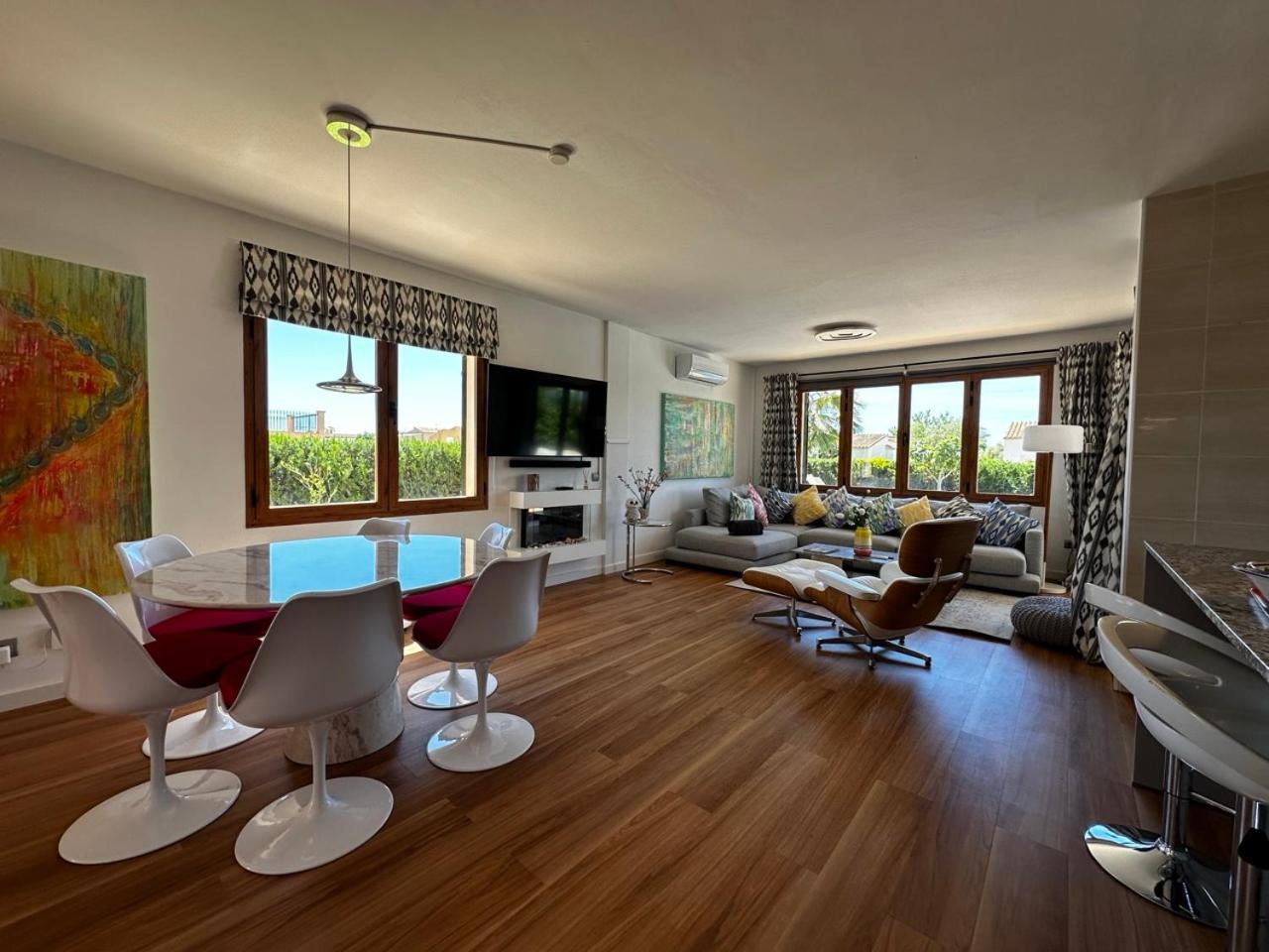 Casa El Verano - Traumhaus Am Es Trenc Sa Ràpita Kültér fotó